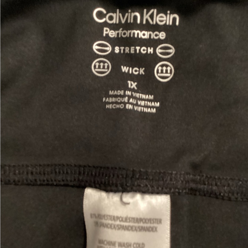NWT Calvin Klein Performance‎ Size 1X   Leggings - Picture 5 of 6